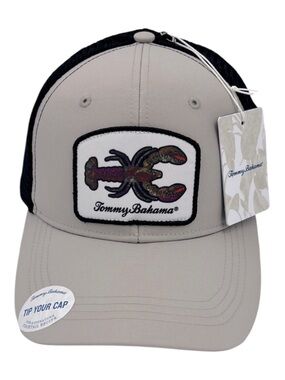 🆕 Tommy Bahama Lobster Patch Trucker  Hat
